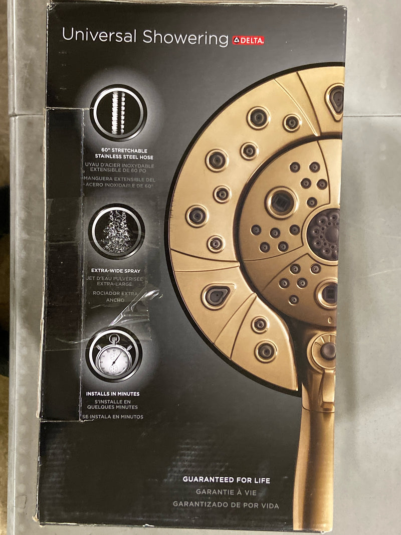 Delta FAUCET- 58480-CZ-PR25-PK Universal Showering Components Combo, Lumicoat Bronze, 2.5 GPM Water Flow