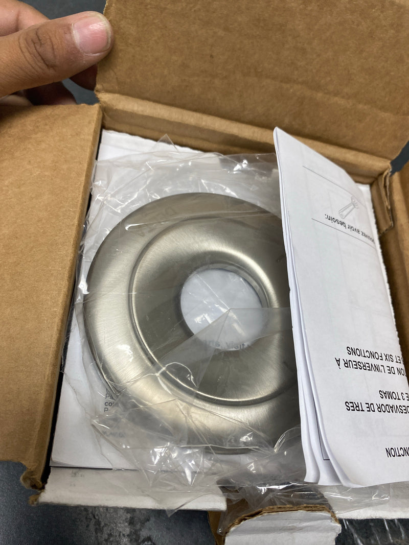 Delta T11859-SS Trinsic Three Function Diverter Valve Trim Less Rough-In Valve - Two Independent Positions, One Shared Position - Brilliance Stainless