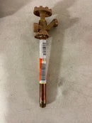 Woodford 19CP-8 1/2 in. x 1/2 in. Brass Sweat x MPT x 8 in. L Freeze-Resistant Anti-Rupture Sillcock Valve