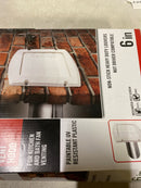 Everbilt 6 in. Louvered Exhaust Hood in White