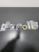 Baldwin Baldwin Reserve Venetian Bronze Single Cylinder Contemporary Square Deadbolt with 6AL Latch Dual Strike