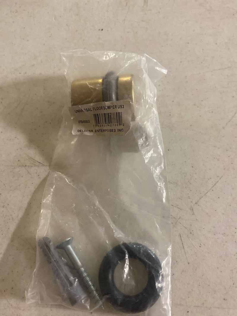 Deltana UFB4505U3 1-1/2 Inch Tall Peg Floor Door Stop - Polished Brass