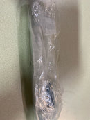 Amerock BP36650MW26 Carrione 6-5/16 in. (160mm) Center-to-Center Marble White/Polished Chrome Bar Cabinet Pull