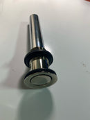 Brizo RP81628PN 1-5/8" Push Pop-Up Drain Assembly with Overflow - Brilliance Polished Nickel