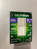 Lutron DVCLN-153P-WH Diva Dimmer Switch with Night Mode, 150W LED, Single Pole/3-Way, No Neutral Required, 120V - White