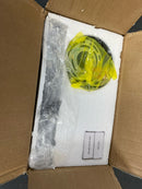 Kovacs P351-618 Alluria 1 Light 6" Wide Mini Pendant with Etched Opal Glass Shade - Weathered Black / Autumn Gold