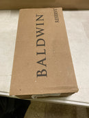 Baldwin PVTRATRR112 Traditional Privacy Door Knob with Round Rose - Venetian Bronze