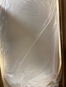 Kohler K-26051-BGL Essential 20-1/16" W x 40-1/16" H Modern Oval Framed Bathroom Wall Mirror - Modern Brushed Gold