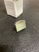 Signature Hardware 488614 Gilderoy 1-1/4 Inch Rectangular Cabinet Knob - Polished Nickel