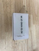 Wyndham Collection WCOBTTRIMUNISQSW Universal Square Tub Trim Kit - Shiny White