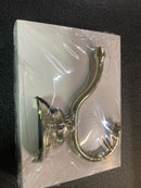 Signature Hardware SHBERH2PN Beasley Double Robe Hook - Polished Nickel