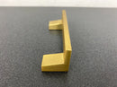 Franklin Brass P40835K-117-C Mirrored 3-9/16 Inch Long Finger Cabinet Pull - Pack of 10 - Brushed Brass