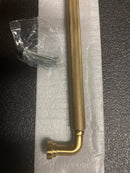 Amerock 8-13/16" Collet Golden Champagne Drawer Pull