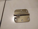 Emtek 9103314 3.5" x 3.5" Plain Bearing 5/8" Radius Corners Hinges 2 Pair