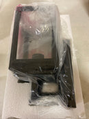 Progress lighting P560174-031 Grandbury Collection 1-Light Textured Black Clear Glass Farmhouse Outdoor Small Wall Lantern Light