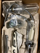 Moen Wynford Single Hole Bathroom Faucet with Metal Pop-Up Drain Assembly