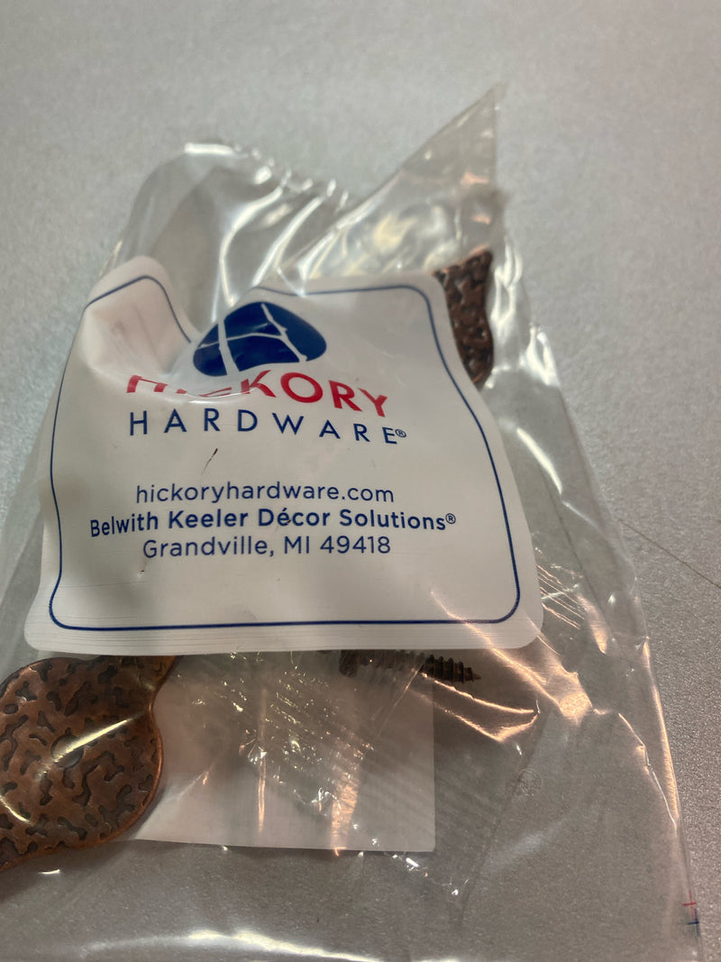 Hickory Hardware P101-AC Southwest Lodge 3-1/4 Inch Center to Center Handle Cabinet Pull - Antique Copper