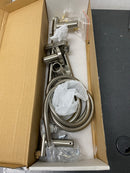 Delta 58810-SS-PR Emerge 18" Round Shower Column with Hose and Integrated Diverter - Less Shower Head and Hand Shower - Lumicoat Stainless
