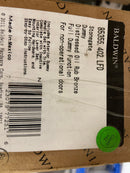 Baldwin 85355402LFD Left Handed Stonegate Dummy Set Handleset with Classic Interior Lever - Distressed Oil Rubbed Bronze