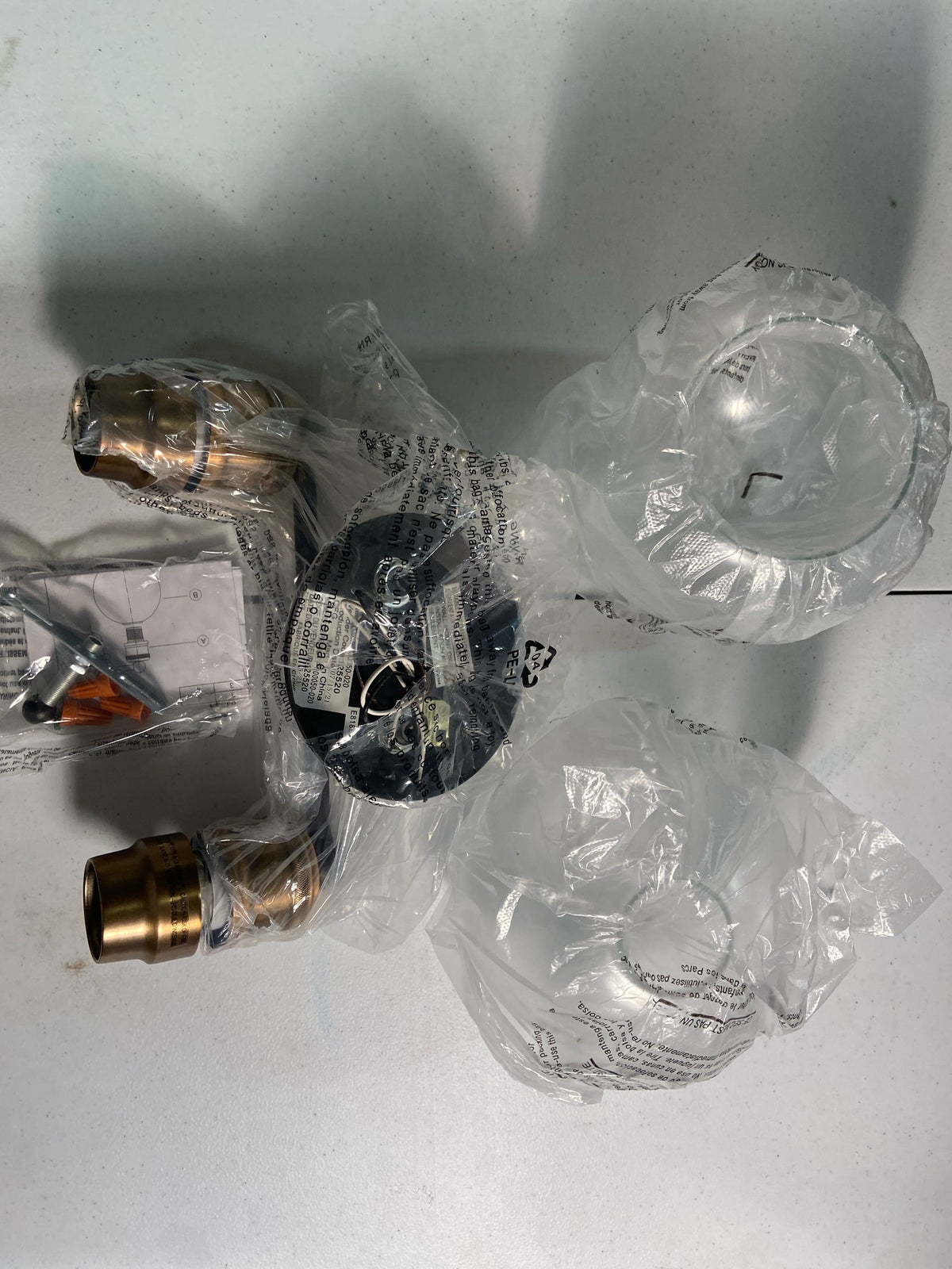 Progress Lighting Hansford 2 Light 16" Wide Bathroom Vanity Light with Clear Glass Shades