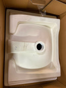 Grohe 39660000 Eurocube Undermount or Drop In 21" Bathroom Sink - Alpine White