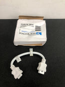 Kichler 10572WH 14" Connector Cable for Light Bars - White