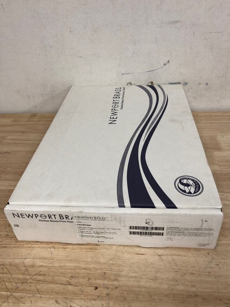 Newport Brass 4-924Bp Alveston Collection Single Handle Round Pressure Balanced Shower