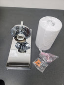 Z-Lite 462-1S-CH Savannah Single Light 10" Tall Bathroom Sconce with a Clear Glass Shade - Chrome