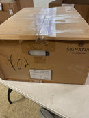 Signature Hardware 447659 Totten 33" Drop In or Undermount Single Basin Granite Composite Kitchen Sink