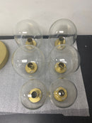 Avenue Lighting HF4806-CLR Hampton Chandelier Brushed Brass