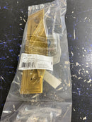 Hickory Hardware H078775BGB Dover 3", 3-3/4", and 5-1/16" Multiple Center to Center Transitional Square Cabinet Cup Pull, Drawer Cup Pull - Brushed Golden Brass