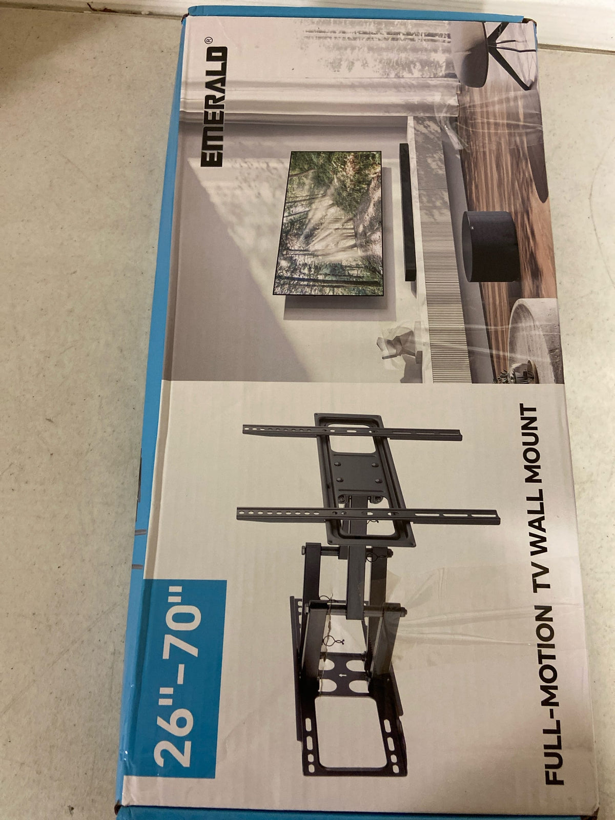 Emerald SM-720-8550 Full Motion Wall Mount For 26 in. to 70 in. TVs
