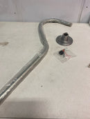 Millennium Lighting RGN41-GA RLM 41" Long Goose Neck Stem - Galvanized