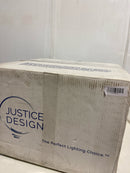 Justice Design Group CER-6200-MID-DBRZ-RIGID-LED1-700 Radiance 15" Wide LED Pendant with Midnight Sky Ceramic Shade - Dark Bronze