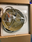 Globe Electric 65457 Annecy 3 Light 13" Wide Flush Mount Ceiling Fixture - Matte Gold