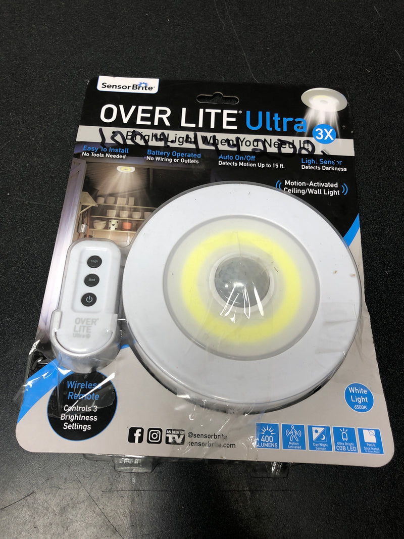 Sensor brite OLU-CD4 Ultra-Overhead Motion Activated LED Night Light Bulb