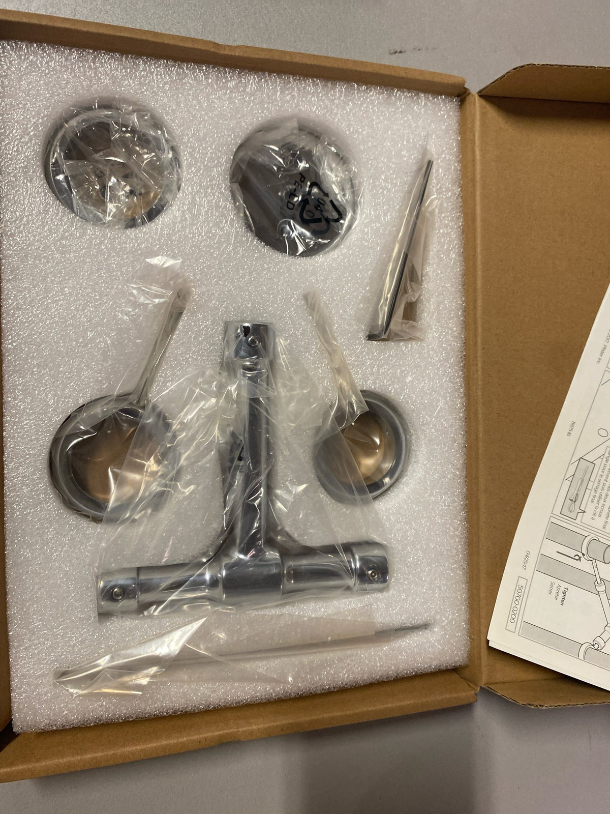 Pfister 931-133A Tisbury Tub Filler Support Kit - Polished Chrome