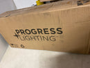 Progress lighting P300125-141 Gulliver Collection 24 in. 3-Light Galvanized Finish Clear Seeded Glass Coastal Bathroom Vanity Light