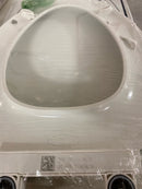 Kohler K-4636-RL-0 Cachet Elongated Closed-Front Toilet Seat with Soft Close and Quick Release - White