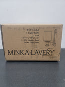 Minka Lavery 5171-66A Harbour Point 8" Tall Bathroom Sconce - Coal