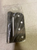 Deltana DSH4R55 Steel Self Close Spring Hinge| 4" x 4" x 5/8" Radius| Single - Antique Brass