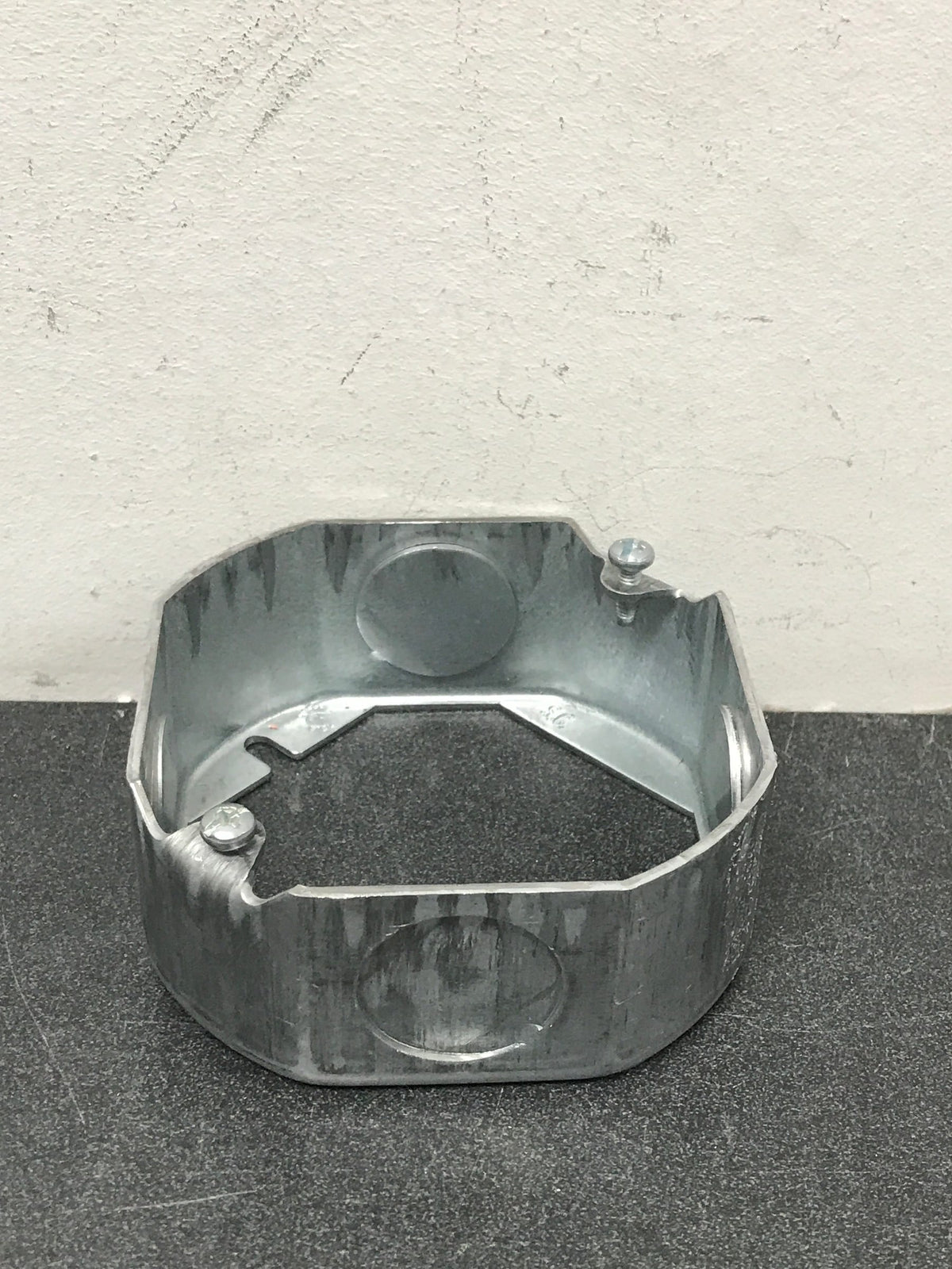 Steel city 551511234-25R 4 in. 1-1/2 in. New Work Deep Pre-Galvanized Metal Octagon Electrical Box Extension Ring