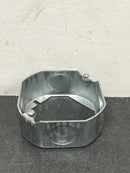Steel city 551511234-25R 4 in. 1-1/2 in. New Work Deep Pre-Galvanized Metal Octagon Electrical Box Extension Ring