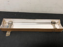 Signature Hardware 450363 12" Beryn Acrylic Appliance Pull - Polished Nickel