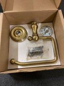 Emtek 2604US7 6-3/8" Solid Brass Bar Style Tissue Paper Holder - French Antique