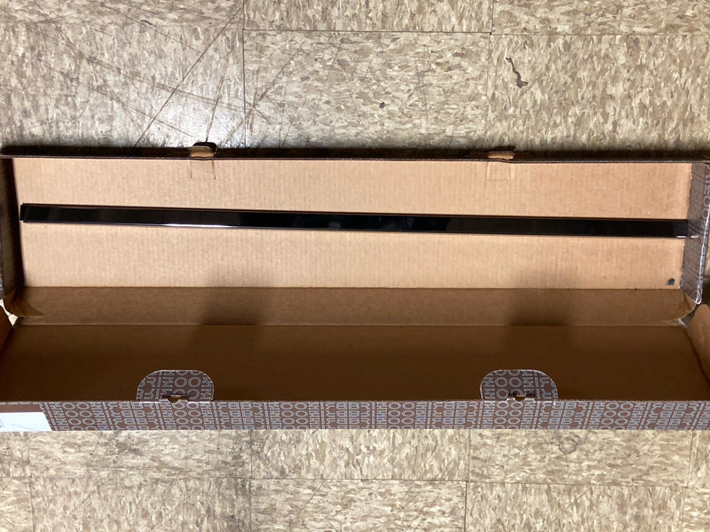 Brizo BT0733670-BNX 36" Linear Shower Drain Wall Edge Trim Only - Brilliance Black Onyx