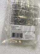 Belwith Keeler B079715-SN Pebble 6-5/16" (160mm) & 7-9/16" (192mm) Dual Center to Center Organic Zen Cabinet Handle / Drawer Pull - Satin Nickel