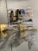 Emtek 810TUS7 Turino Brass Modern Passage Leverset - French Antique