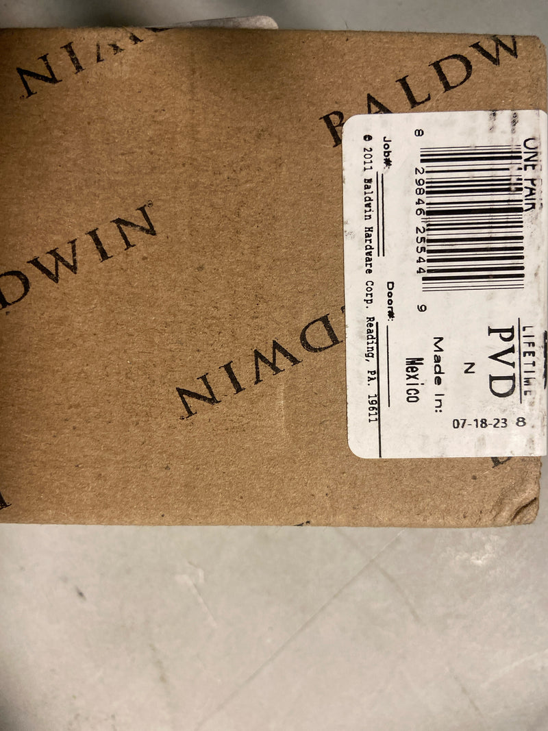 Baldwin Hardware 5162.056.MR Estate Ornate Lever Indoor Door