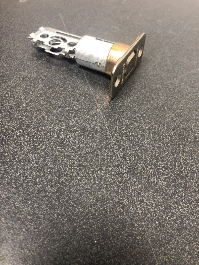 Kwikset 334SQT-15 Square Passage Hall/Closet Pocket Door Lock - Satin Nickel